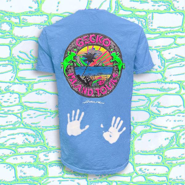 gecko hawaii KIDS Gecko Island Tours HYPER Blue To White