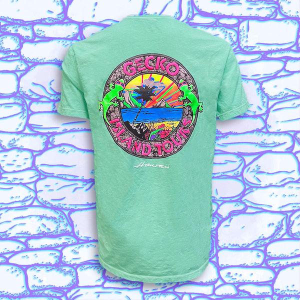 gecko hawaii KIDS Gecko Island Tours HYPER Green To Yellow