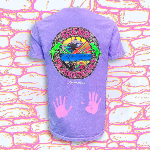 gecko hawaii KIDS Gecko Island Tours HYPER Purple To Pink