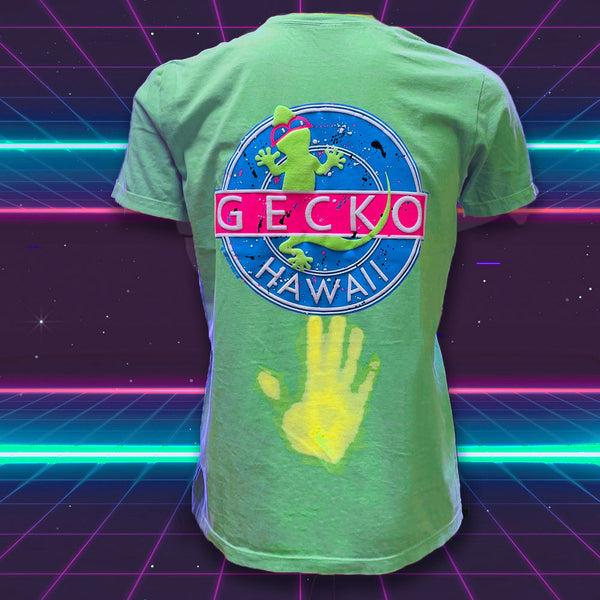 gecko hawaii KIDS Gecko Vinyl HYPER Green To Yellow