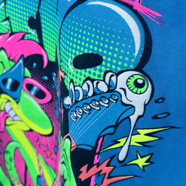 Gecko Hawaii KIDS Gecko X Simko - All Rages - 1980's Neon Blue