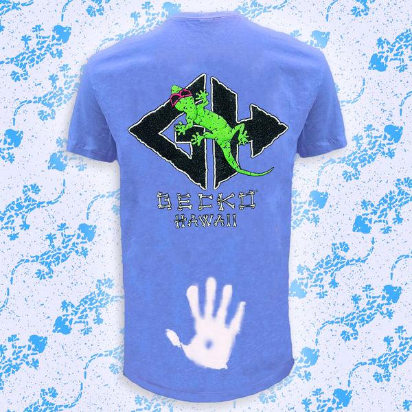 gecko hawaii Lava Rock 1988 HYPERFLASH: Blue to White