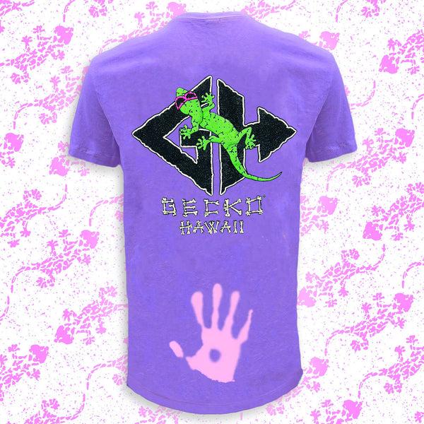 gecko hawaii Lava Rock 1988 HYPERFLASH: Purple to Pink