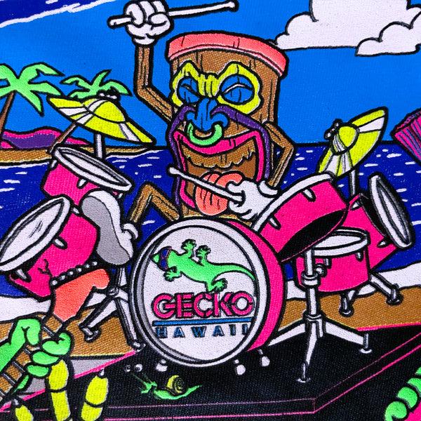 Gecko Hawaii Lava Rock Legends - Splatter Long Sleeve - Gecko X Nazar