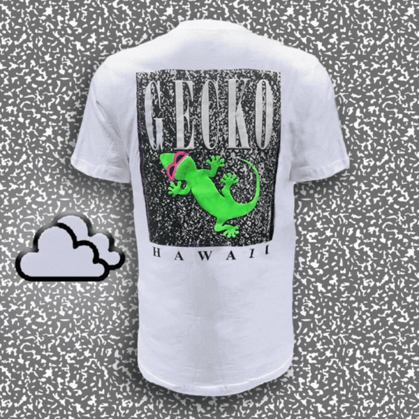 gecko hawaii Limited Edition Gecko Marble - UV Color-Changing Ink