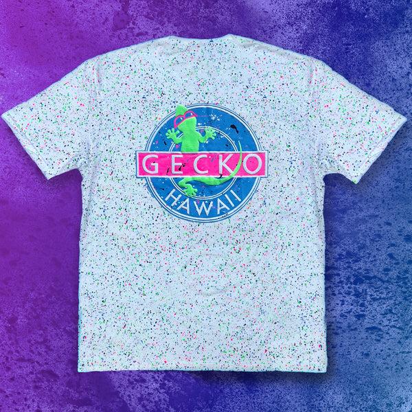 gecko hawaii Limited Edition Glow In The Dark Vinyl Gecko Splatter