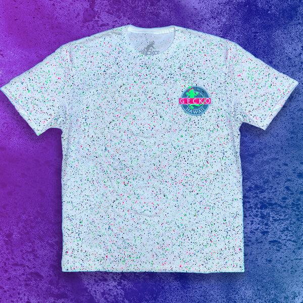 Gecko Hawaii Limited Edition Glow In The Dark Vinyl Gecko Splatter