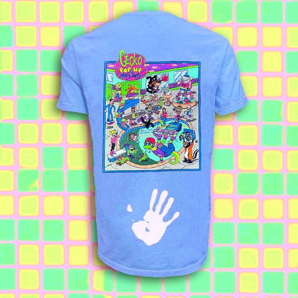 gecko hawaii Pop-Up Pool Party: Blue-to-White HyperFlash