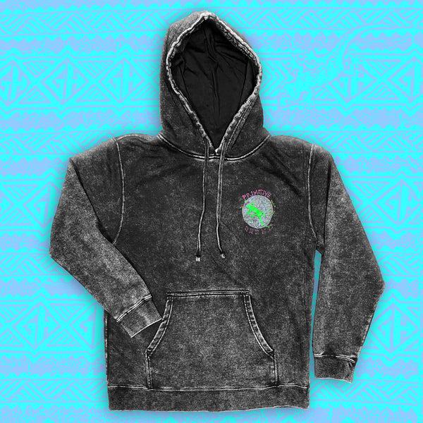 Gecko Hawaii Primitive Gecko Stone Acid Premium Hoodie