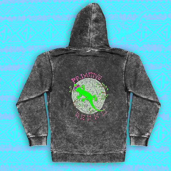 gecko hawaii Primitive Gecko Stone Acid Premium Hoodie