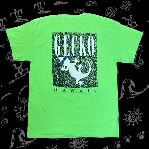gecko hawaii Secret 1988 Gecko Marble - Neon Green Machine
