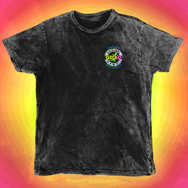 Gecko Hawaii Secret 1988 Tropic Tested Black Acid Wash