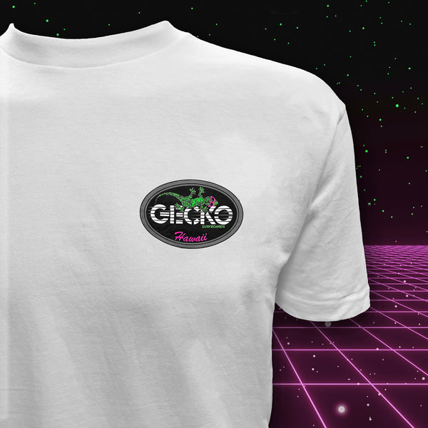 Gecko Hawaii Secret Gecko Racing Surfboards Colorway - 1988