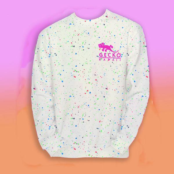 Gecko Hawaii Secret Glow Splatter - Gecko City Surf Shop 1989 Crew