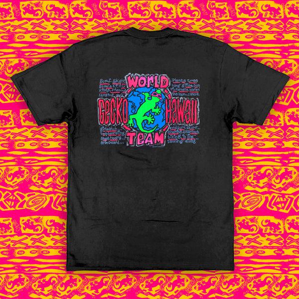 gecko hawaii The Original 1989 Gecko World Tee - 1st Edition Re-Issue