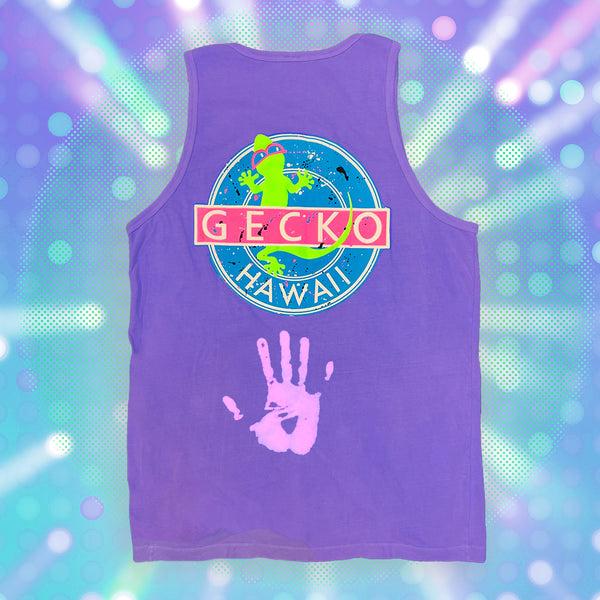 gecko hawaii Vinyl Gecko: HYPERFLASH TANK Purple to Pink