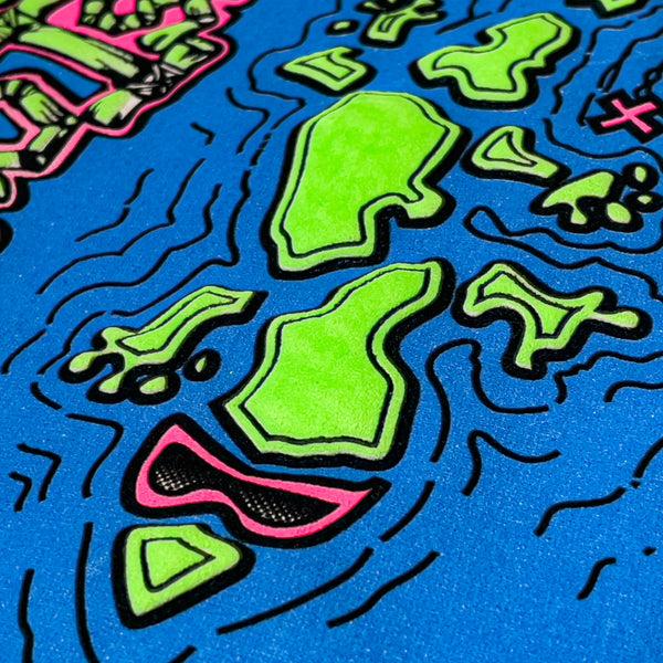 Gecko Hawaii Wild Gecko Islands 1987 - Secret Light Sea Foam