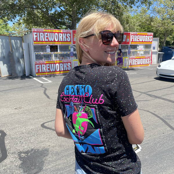 Gecko Hawaii Women's 1988 Glow-In-The-Dark Splatter - Gecko Cocktail Club