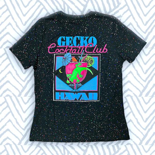 gecko hawaii Women's 1988 Glow-In-The-Dark Splatter - Gecko Cocktail Club