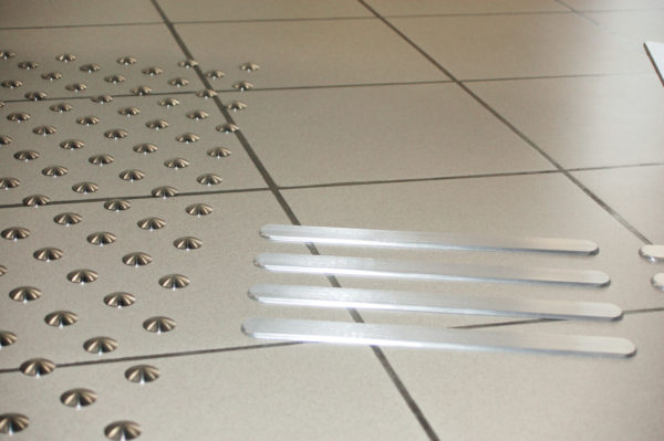 Geemarc Accessibility Visually Impaired Guidance Visually Impaired Ground Guidance GUIDE STRIPS – SHB 20 300 316L