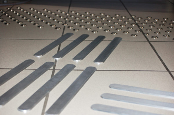 Geemarc Accessibility Visually Impaired Guidance Visually Impaired Ground Guidance GUIDE STRIPS – SHB 20 300 AL6063