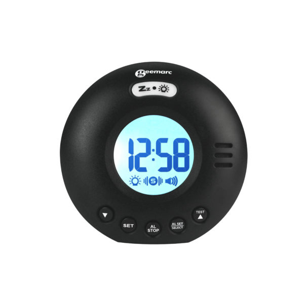 geemarc Clocks alarm clocks Alarm Clocks WAKE’N’SHAKE VOYAGER BLACK V2