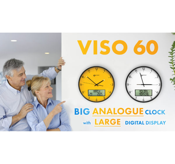 Geemarc Clocks Alarm Clocks Clocks VISO 60 – WHITE