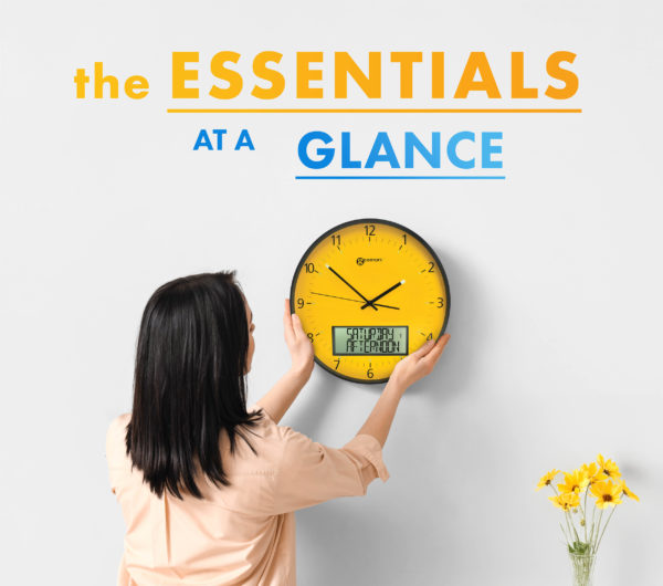 Geemarc Clocks Alarm Clocks Clocks VISO 60 – WHITE