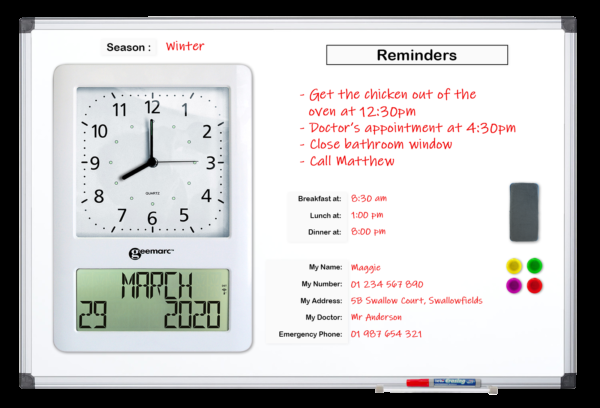 Geemarc Clocks Alarm Clocks Clocks VISO MEMODAY