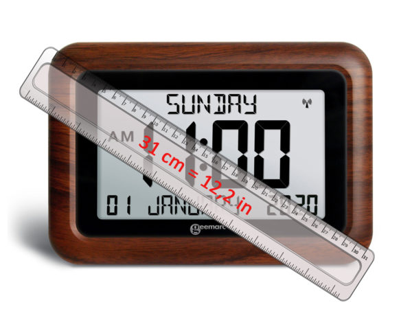 Geemarc Clocks Alarm Clocks Clocks VISO10 WOOD