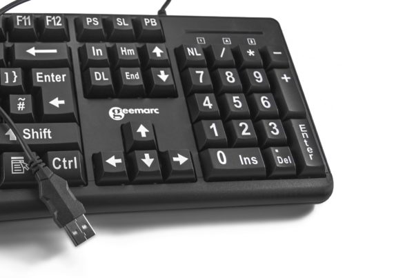 Geemarc Other Devices Other Keyboards Standard KEYBOARD – Black