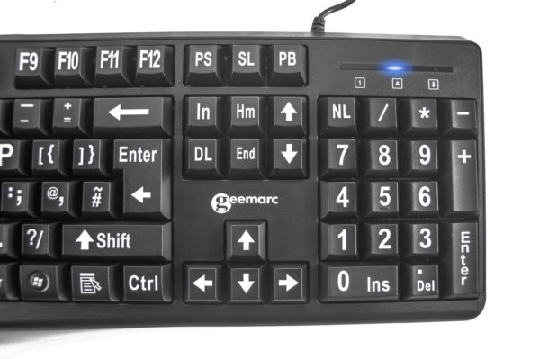 Geemarc Other Devices Other Keyboards Standard KEYBOARD – Black