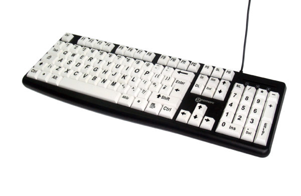 Geemarc Other Devices Other Keyboards Standard KEYBOARD – White
