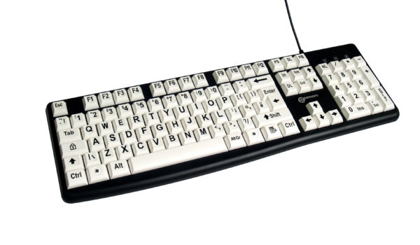 Geemarc Other Devices Other Keyboards Standard KEYBOARD – White