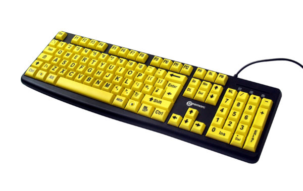 Geemarc Other Devices Other Keyboards Standard KEYBOARD – Yellow