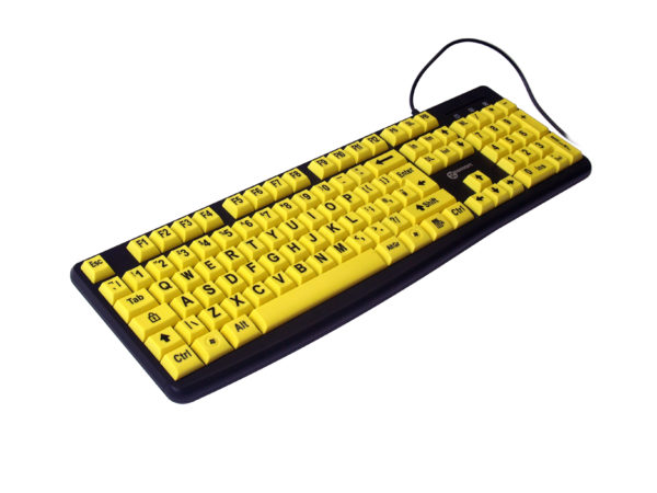Geemarc Other Devices Other Keyboards Standard KEYBOARD – Yellow
