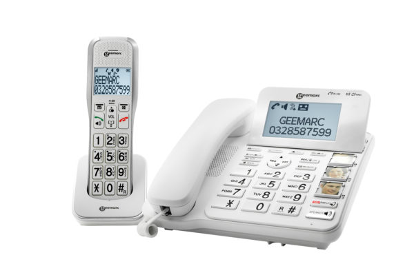 Geemarc Phones Hearing Impaired Phones COMBI Phones AMPLIDECT COMBI 595