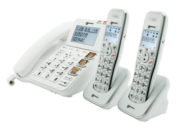 Geemarc Phones Hearing Impaired Phones COMBI Phones AMPLIDECT COMBI 295-2