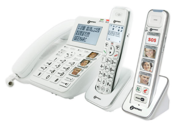 Geemarc Phones Hearing Impaired Phones COMBI Phones SENIOR PACK
