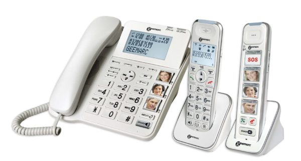 geemarc Phones Hearing impaired phones COMBI phones SENIOR PACK