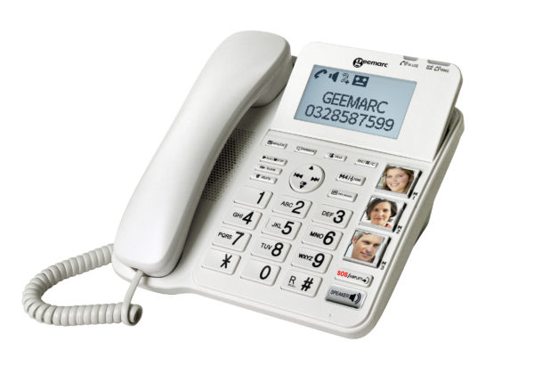 geemarc Phones Hearing impaired phones Corded phones CL595