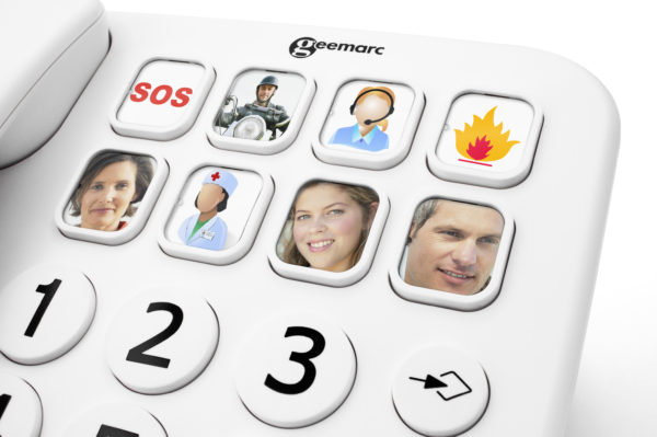 Geemarc Phones Hearing Impaired Phones Corded Phones PHOTOPHONE110