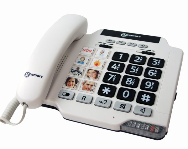 geemarc Phones Hearing impaired phones Corded phones PHOTOPHONE100