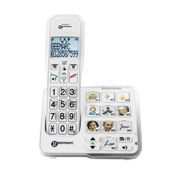 Geemarc Phones Hearing Impaired Phones Cordless Phones AMPLIDECT595 PHOTO