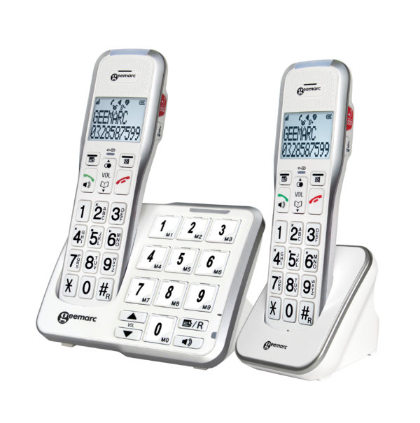 Geemarc Phones Hearing Impaired Phones Cordless Phones AMPLIDECT595-2 PHOTO