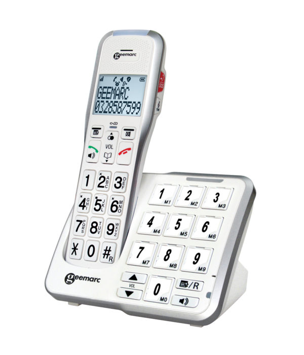 Geemarc Phones Hearing Impaired Phones Cordless Phones AMPLIDECT595-2 PHOTO