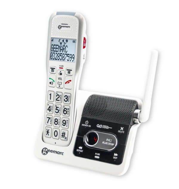 geemarc Phones Hearing impaired phones Cordless phones AMPLIDECT595 U.L.E
