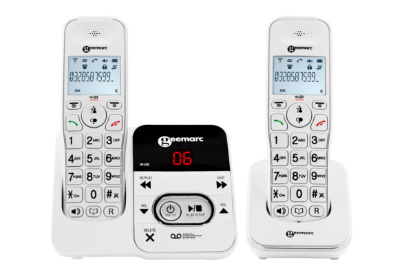 Geemarc Phones Hearing Impaired Phones Cordless Phones AMPLIDECT295-2