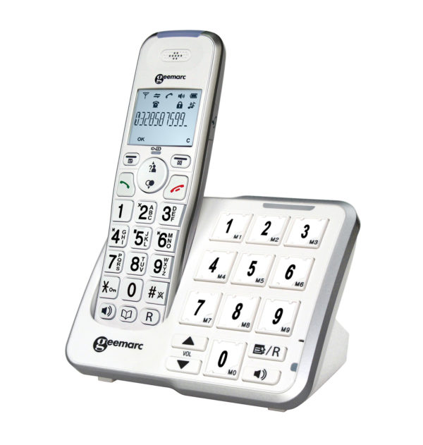 Geemarc Phones Hearing Impaired Phones Cordless Phones AMPLIDECT295 PHOTO