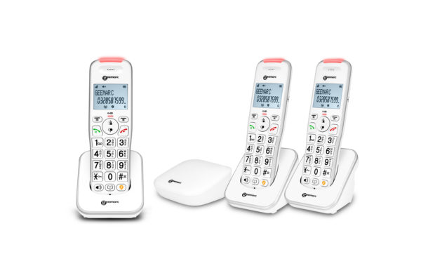 Geemarc Phones Hearing Impaired Phones Cordless Phones Liberty 200 TRIO